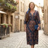 Delvia | Soft Form Midi Dress