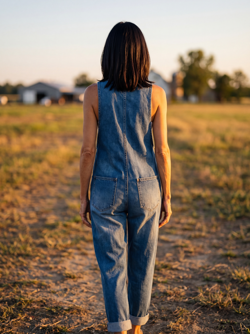 Halrina | Rooster Motif Jumpsuit