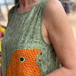 Camra | Ocean Wave Midi Dress