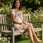 Taliawyn | Refined Petal Knee Length Dress