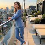 Fiosette | Notch Collar Relaxed Tailored Suit
