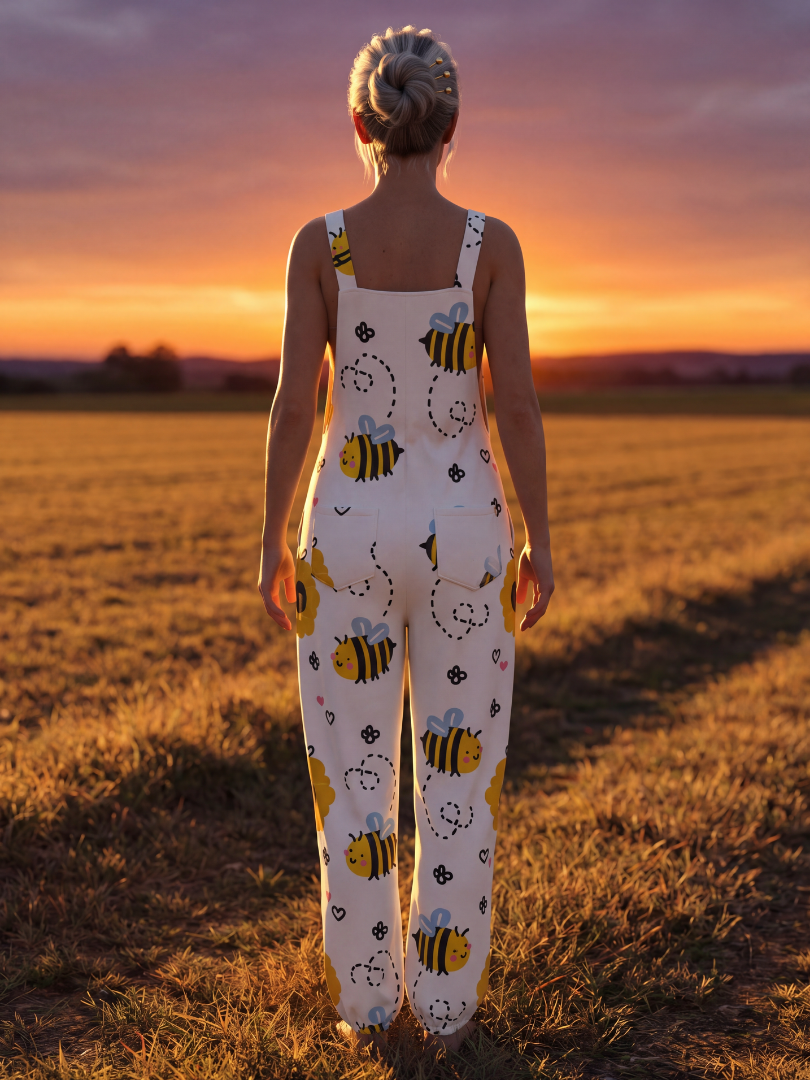 Romimarie | Bee Flower Jumpsuit