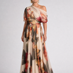 Fiosia | Off Shoulder Floral Print Maxi Dress