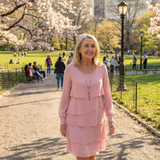Liana | Clean Layered Knee Length Dress