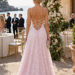 Fiorin | Spaghetti Strap Full Lace Maxi Dress
