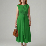 Kalmae | Clean Tie Midi Dress