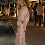 Norrose | Soft Print Oversized Shirt And Wide Leg Pants Set