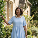 Verdra | Simple Gather Midi Dress