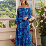 Camrose | Off Shoulder Floral Maxi Dress