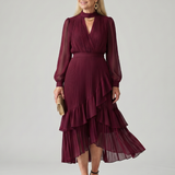 Dahbelle | Fluid Drape Midi Dress