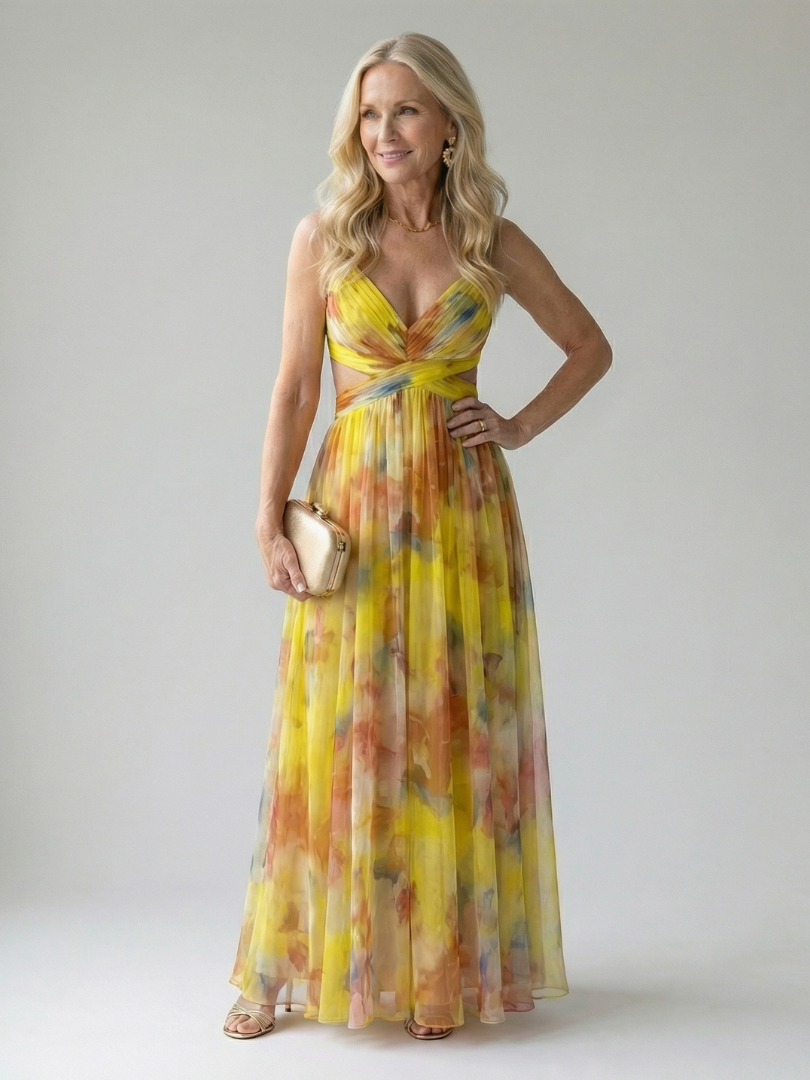 Lunnia | Soft Wrap Maxi Dress