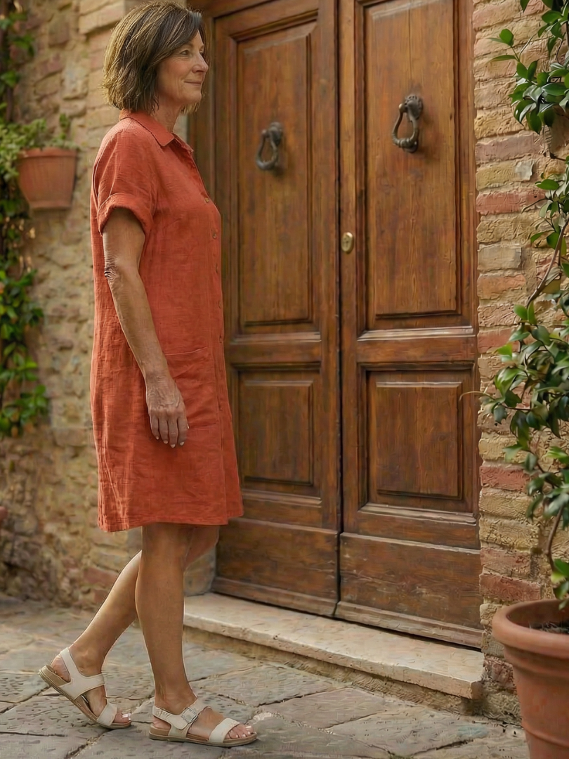 Elovia | Courtyard Walk Dress