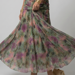 Calmarie | Off Shoulder Flow Midi Dress