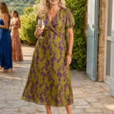 Marine | Relaxed Floral Midi Dress