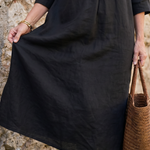Noralora | Relaxed Straight Silhouette Midi Dress