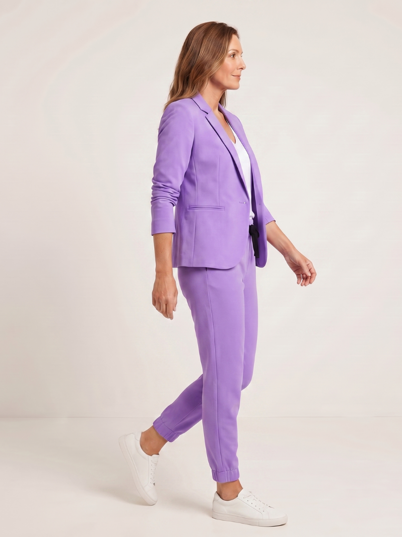 Fiosette | Notch Collar Relaxed Tailored Suit