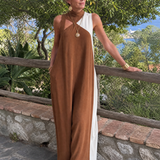 Lorney | Color Block Sleeveless Midi Dress