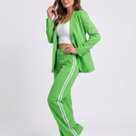 Renette | Contrast Stripe Wide Leg Set