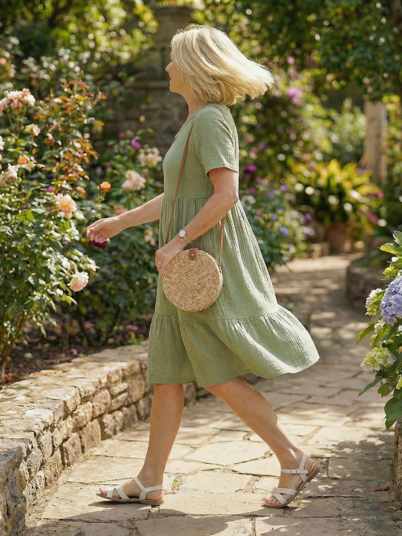 Casla | Woven Ease Dress