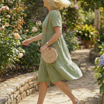 Casla | Woven Ease Dress