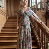 Calmarie | Off Shoulder Flow Midi Dress