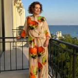 Milnia | Floral Two Piece Pant Set