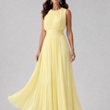 Hiladra | Sleeveless Gathered Waist Midi Dress
