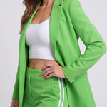 Renette | Contrast Stripe Wide Leg Set