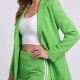 Renette | Contrast Stripe Wide Leg Set