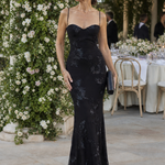 Talialette | Spaghetti Strap Corset Bodice Maxi Dress