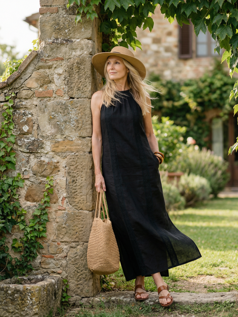 Brira | Simple Form Midi Dress