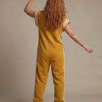 Mirania | Zip Front Stripe Panel Jumpsuit