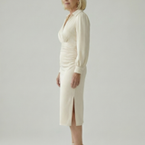 Tovana | Calm Front Midi Dress