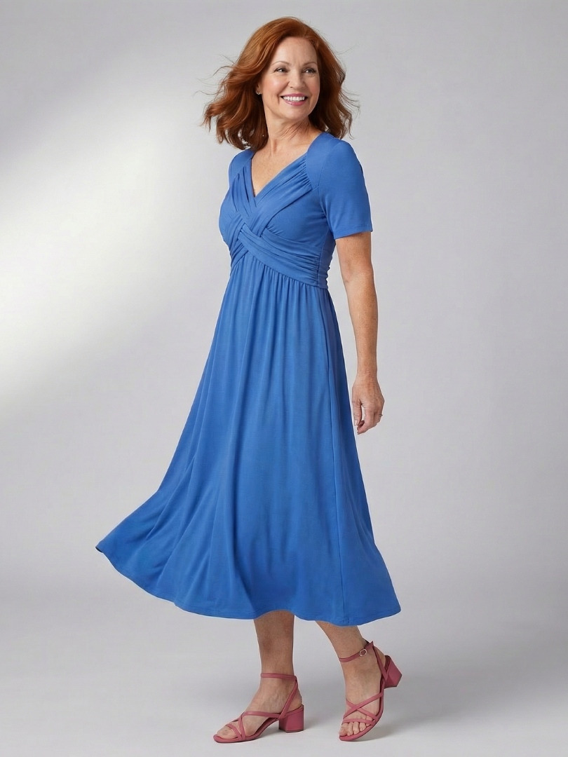 Nilasette | Pure Drape Midi Dress