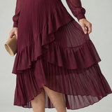 Dahbelle | Fluid Drape Midi Dress