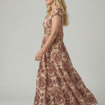 Sennalette | Printed Flow Maxi Dress