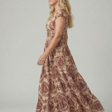 Sennalette | Printed Flow Maxi Dress