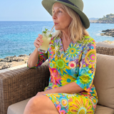Milbelle | Multicolor Floral Pattern Knee Length Dress