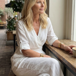 Wrennamae | Cross Front Wide Leg Jumpsuit