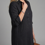 Lorra | Long Sleeve Relaxed Silhouette Maxi Dress