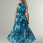 Penlora | Gathered Halter Midi Dress