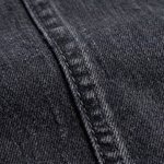 Marsette | Sleeveless Zip Front Seamed Denim Knee Length Dress