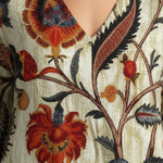 Jula | V Neck Long Sleeve Floral Midi Dress