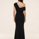 Kalwen | One Shoulder Draped Maxi Dress