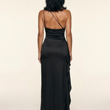 Orlaney | One Shoulder Draped Maxi Dress