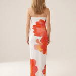 Viothea | Strapless Floral Maxi Dress