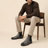 Grey Merton Chelsea Boot
