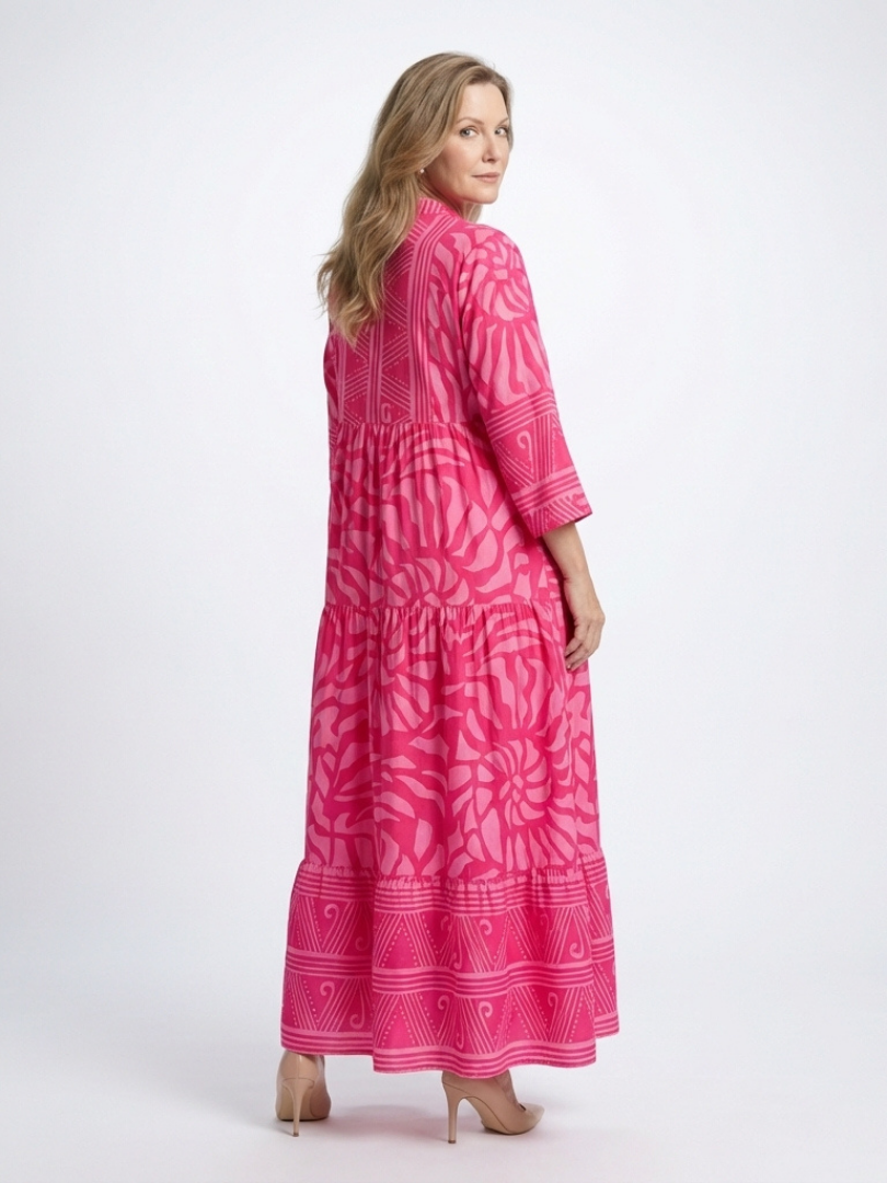 Liada | Button Front Midi Dress